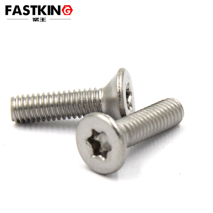 torx flat head machine screw